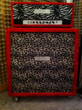 Mace Nemeth's Read Head Guitar Amp with speaker (Front)