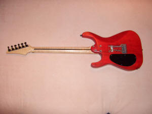 Mace Nemeth's Slinky guitar (Back)