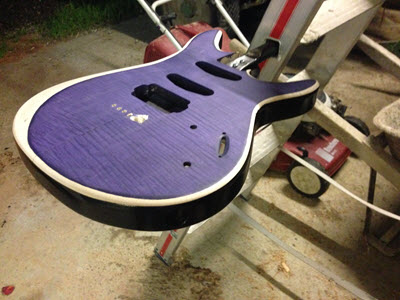 Mace Nemeth's guitar (Back)