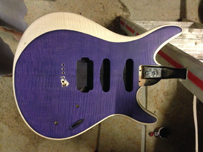 Mace Nemeth's guitar (Back)