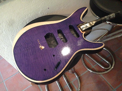 Mace Nemeth's guitar (Back)