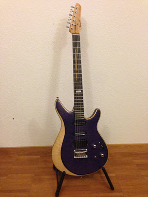 Mace Nemeth's guitar (Back)